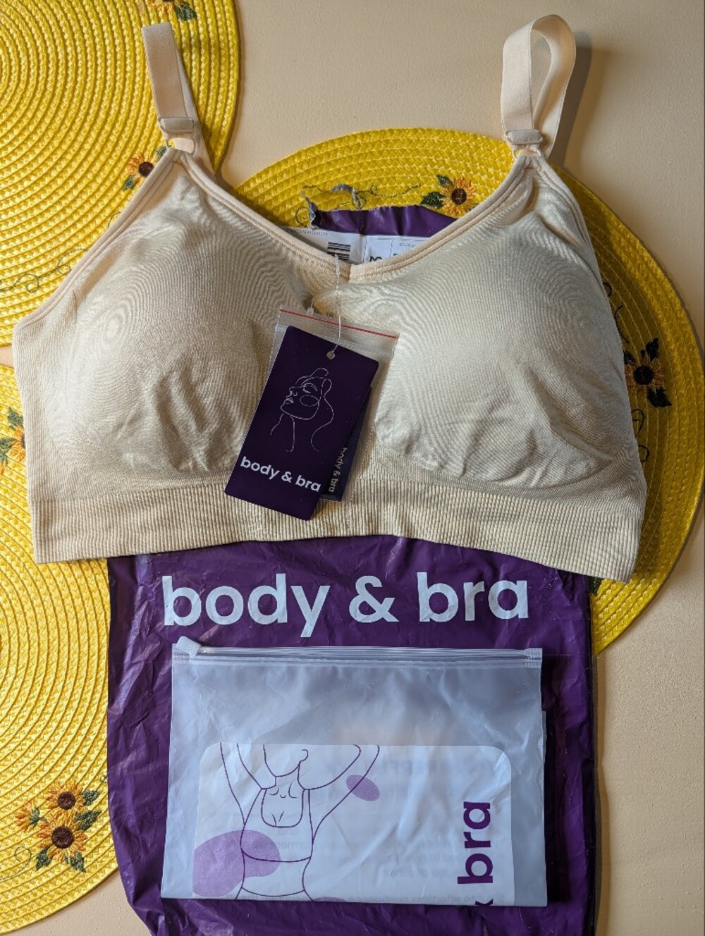 Body & Bra Full Coverage Support Bra XL (see size chart)